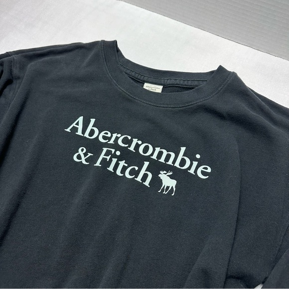 Abercrombie & Fitch Other - Abercrombie & Fitch black logo crew neck men’s size small